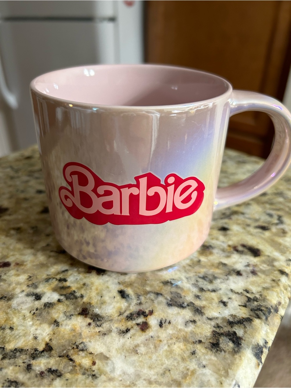 Barbie Movie Pearl Pink Iridescent Mug